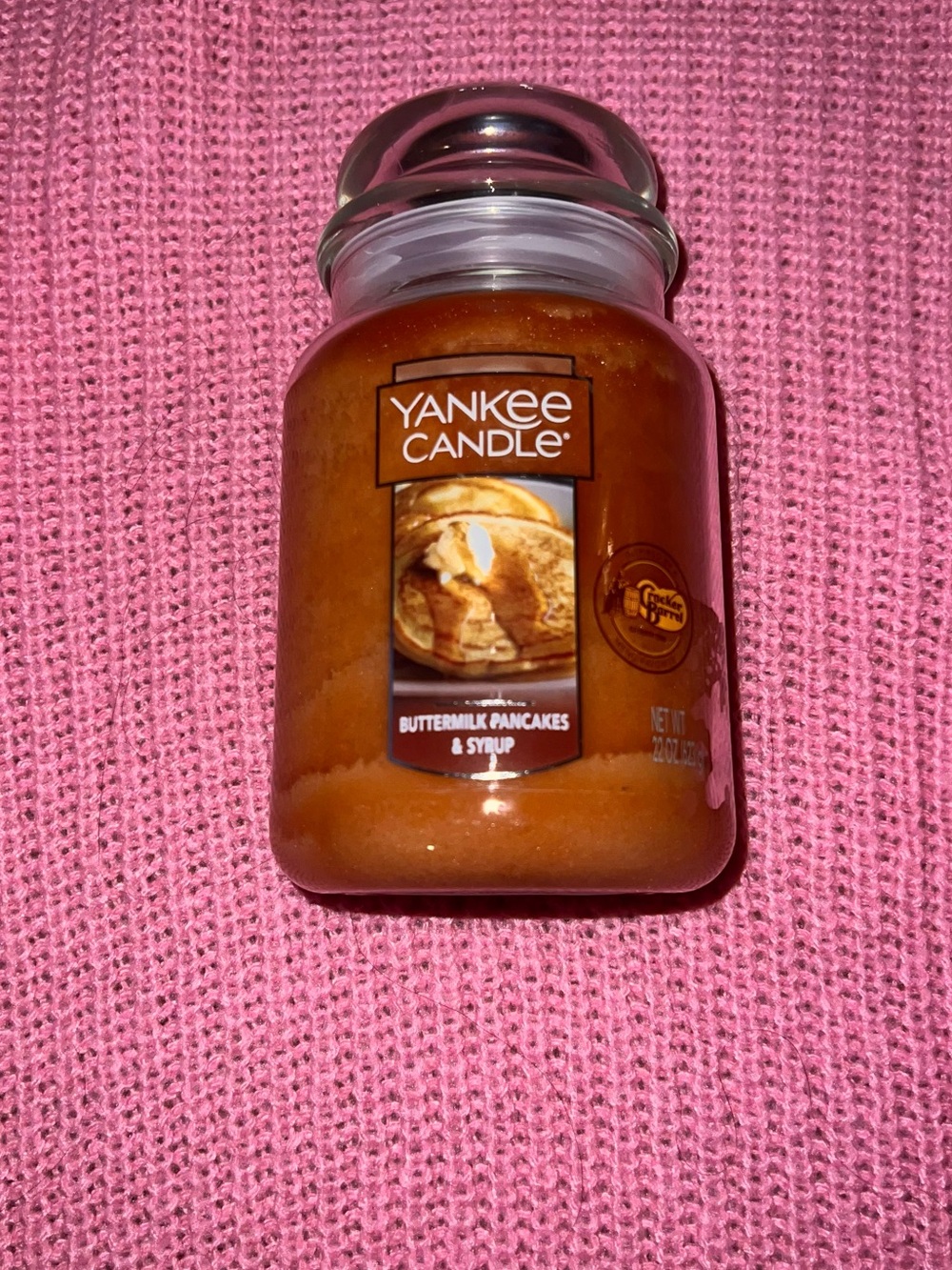 Yankee Candle Buttermilk Pancakes & Syrup Jar Candle - Brown